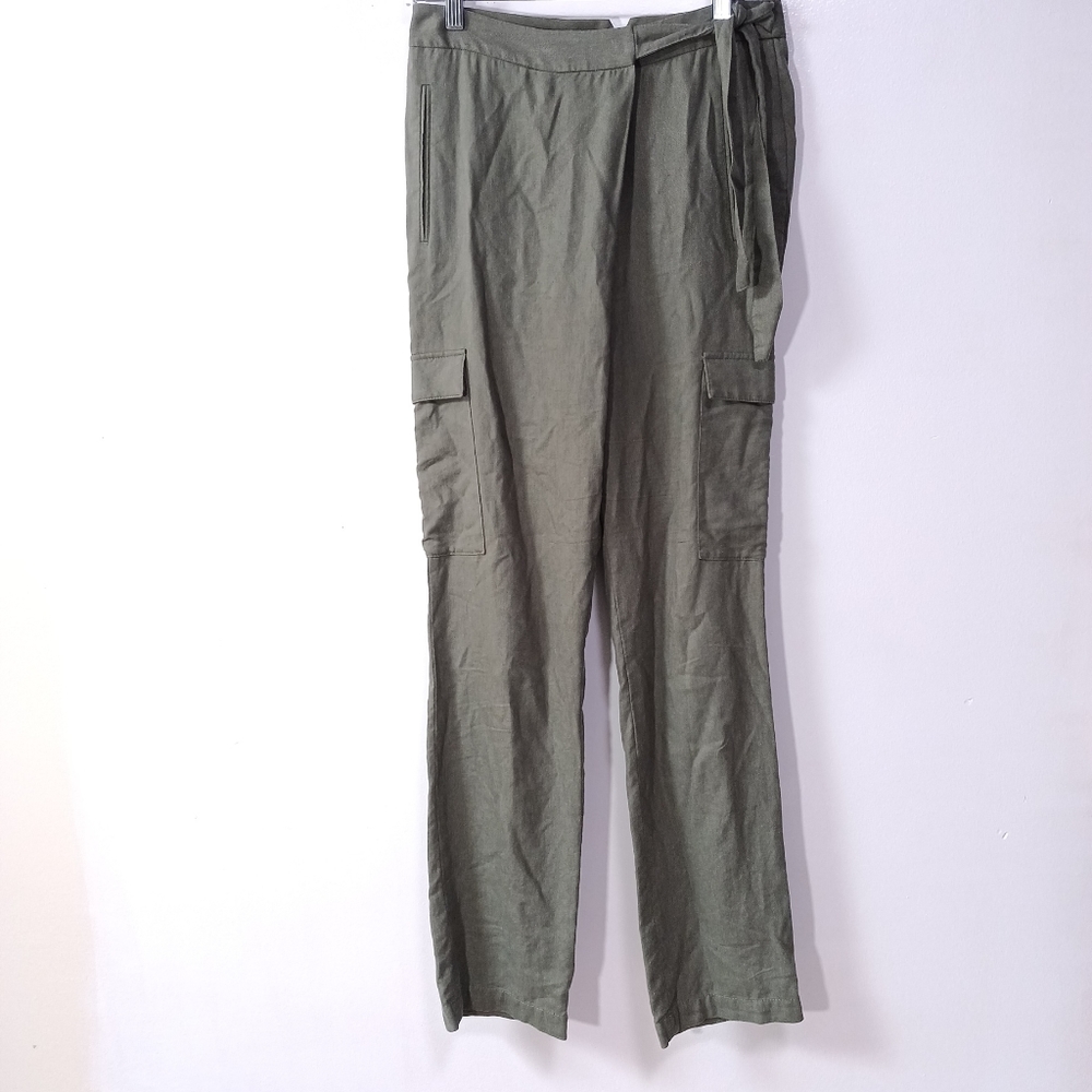 BCBG Max Azria Luca Cargo Pants in Green Size XS